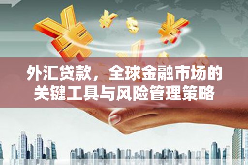 黄冈外汇贷款，全球金融市场的关键工具与风险管理策略