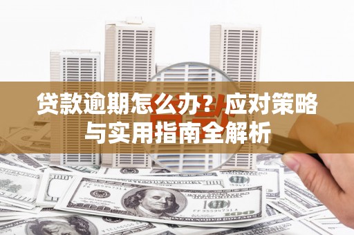 黄冈贷款逾期怎么办？应对策略与实用指南全解析