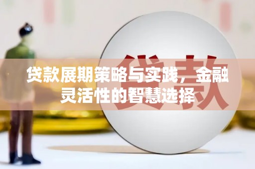 黄冈贷款展期策略与实践，金融灵活性的智慧选择